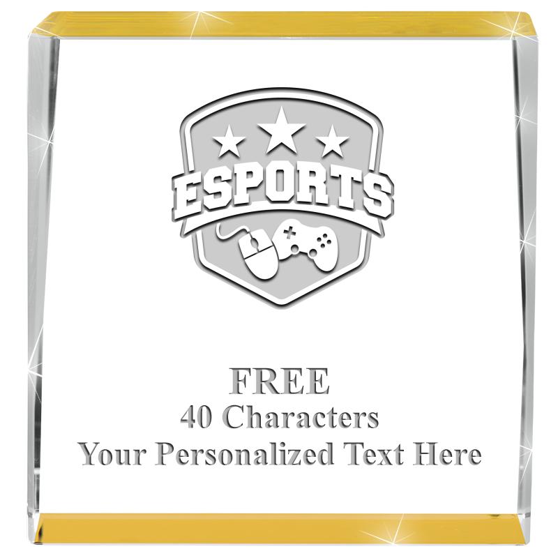 3" SPOTLIGHT GOLD CRYSTAL