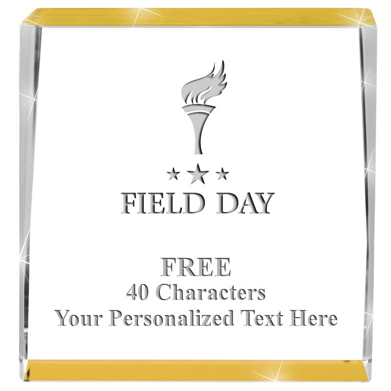 3" SPOTLIGHT GOLD CRYSTAL