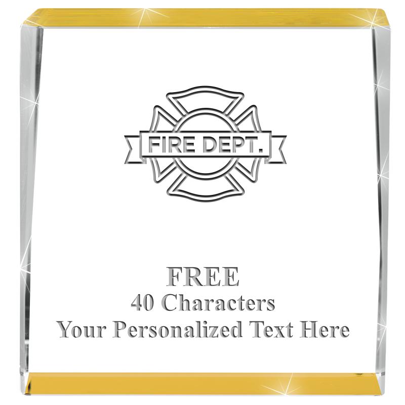 3" SPOTLIGHT GOLD CRYSTAL