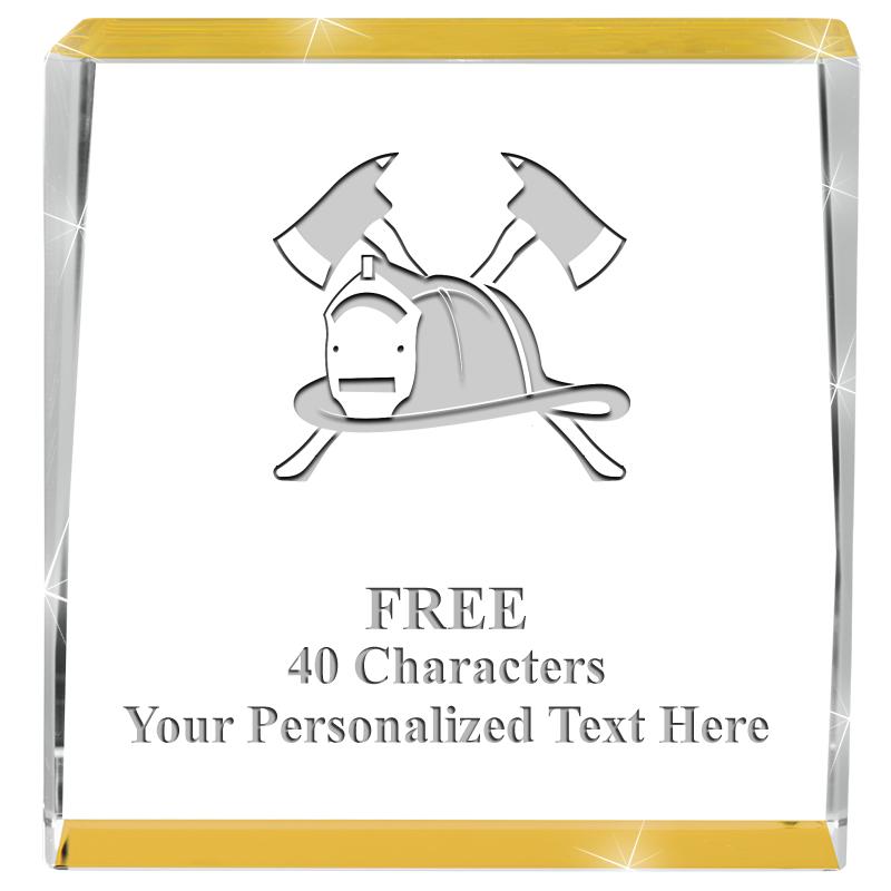 3" SPOTLIGHT GOLD CRYSTAL