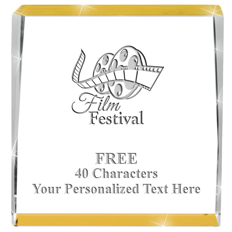 3" SPOTLIGHT GOLD CRYSTAL