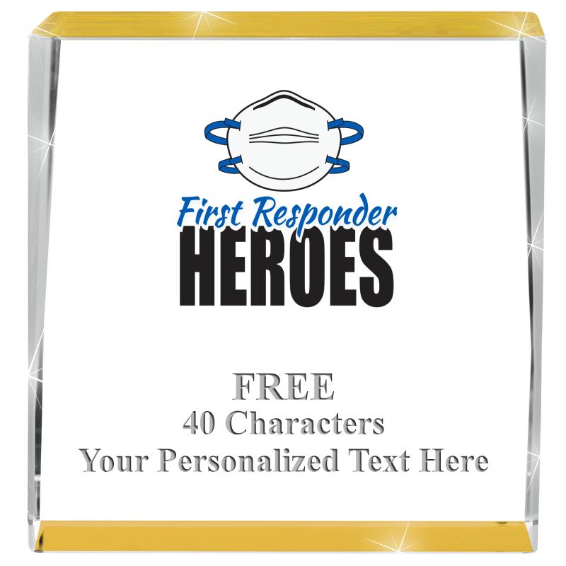 3" SPOTLIGHT GOLD CRYSTAL