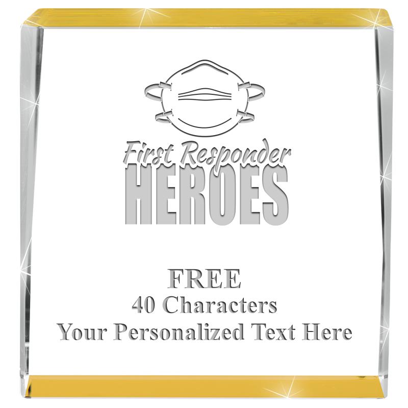 3" SPOTLIGHT GOLD CRYSTAL