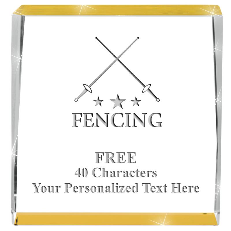 3" SPOTLIGHT GOLD CRYSTAL