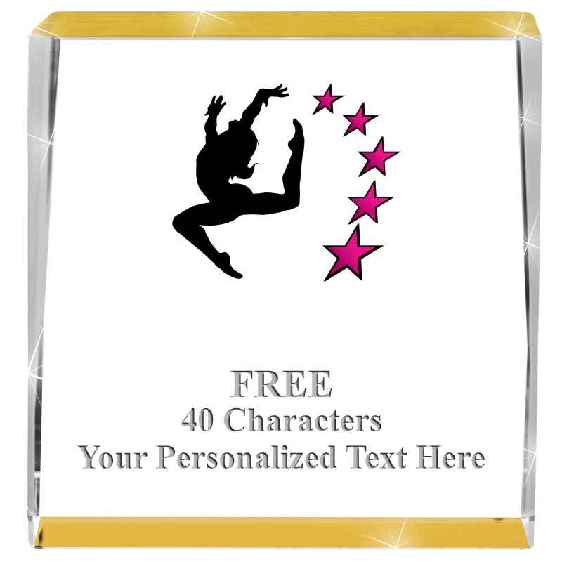 3" SPOTLIGHT GOLD CRYSTAL