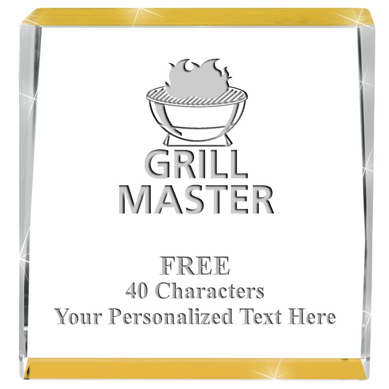 3" SPOTLIGHT GOLD CRYSTAL