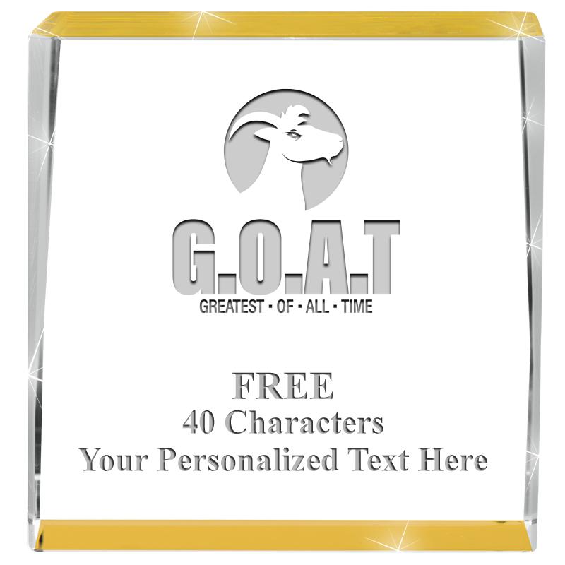 3" SPOTLIGHT GOLD CRYSTAL