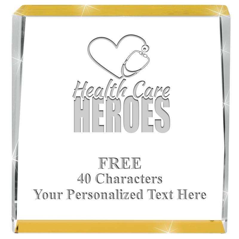 3" SPOTLIGHT GOLD CRYSTAL