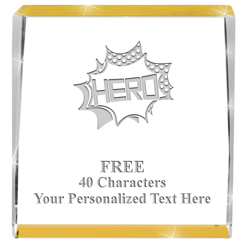 3" SPOTLIGHT GOLD CRYSTAL