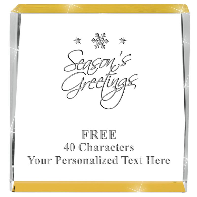 3" SPOTLIGHT GOLD CRYSTAL