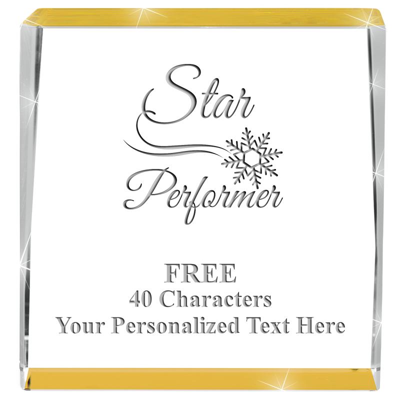 3" SPOTLIGHT GOLD CRYSTAL