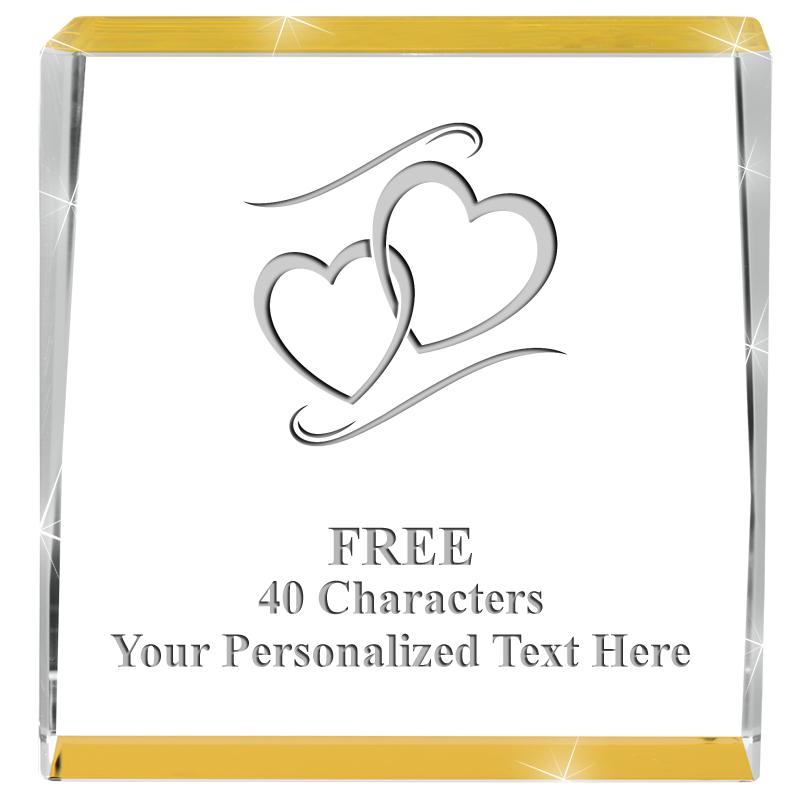 3" SPOTLIGHT GOLD CRYSTAL