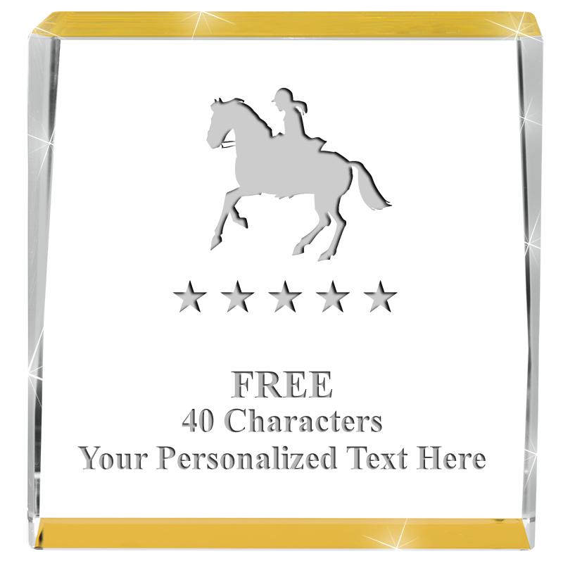 3" SPOTLIGHT GOLD CRYSTAL