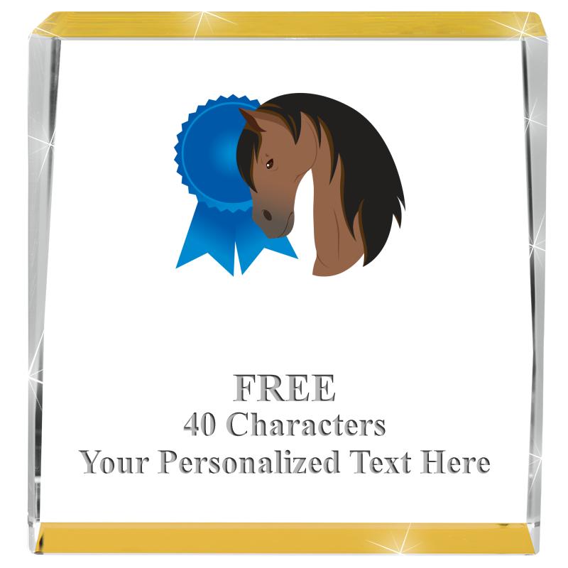 3" SPOTLIGHT GOLD CRYSTAL