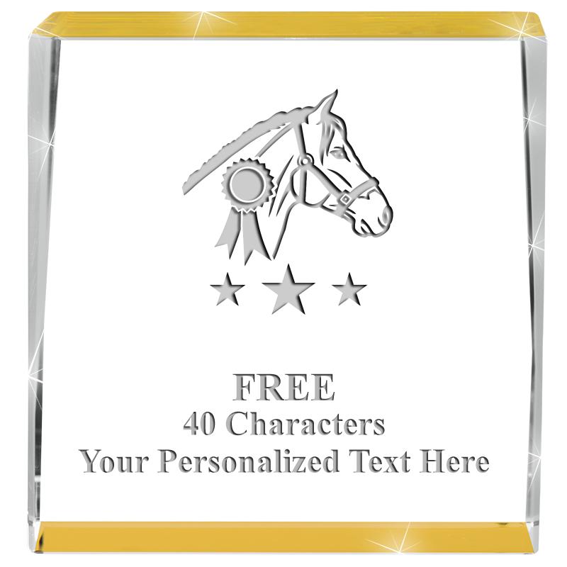 3" SPOTLIGHT GOLD CRYSTAL