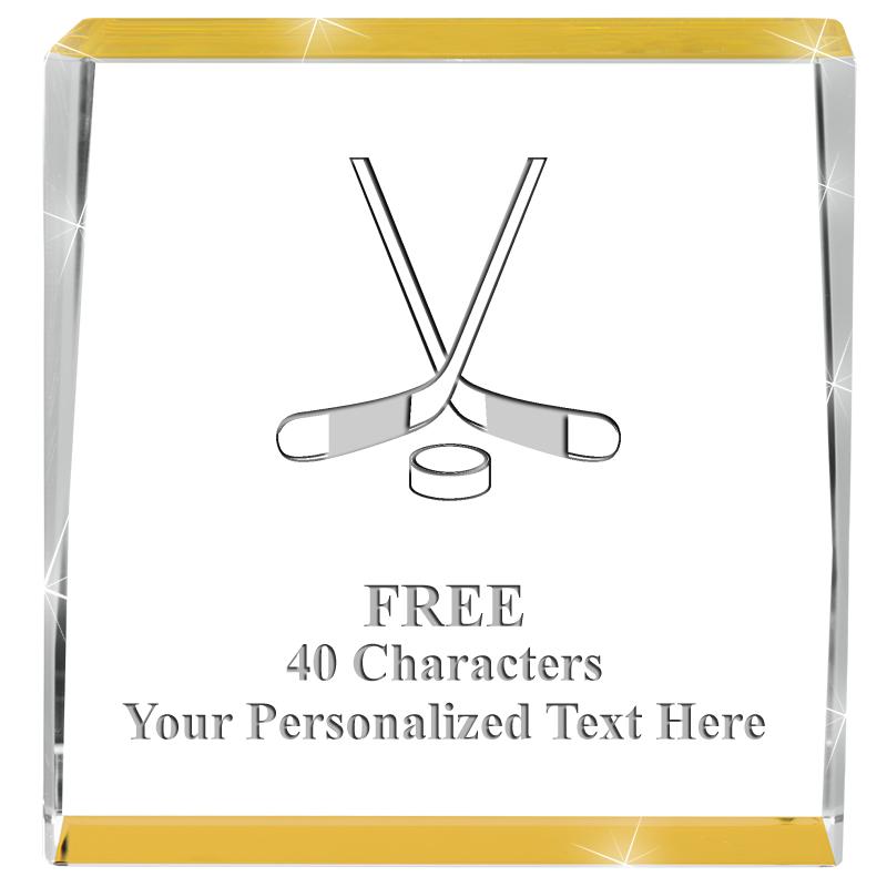 3" SPOTLIGHT GOLD CRYSTAL