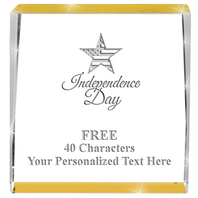 3" SPOTLIGHT GOLD CRYSTAL