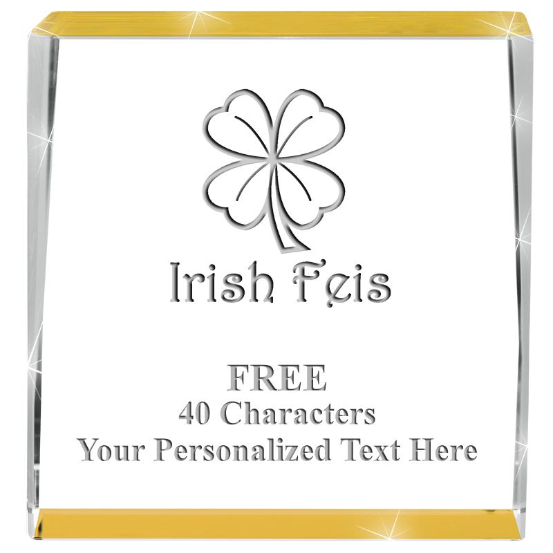 3" SPOTLIGHT GOLD CRYSTAL