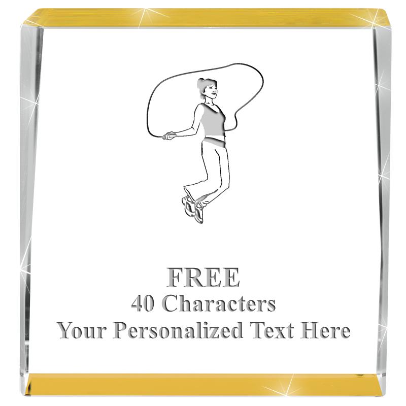 3" SPOTLIGHT GOLD CRYSTAL