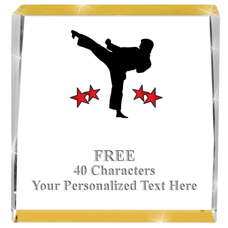 3" SPOTLIGHT GOLD CRYSTAL