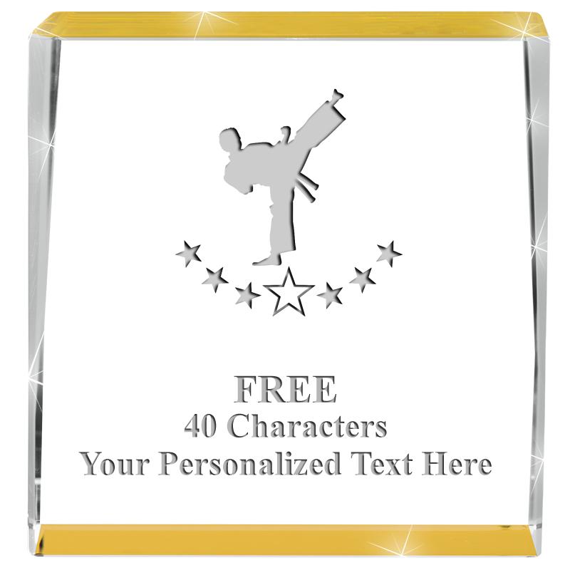 3" SPOTLIGHT GOLD CRYSTAL