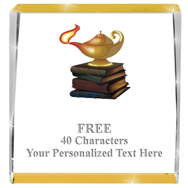 3" SPOTLIGHT GOLD CRYSTAL