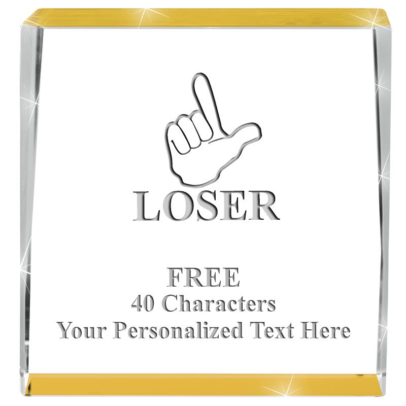 3" SPOTLIGHT GOLD CRYSTAL