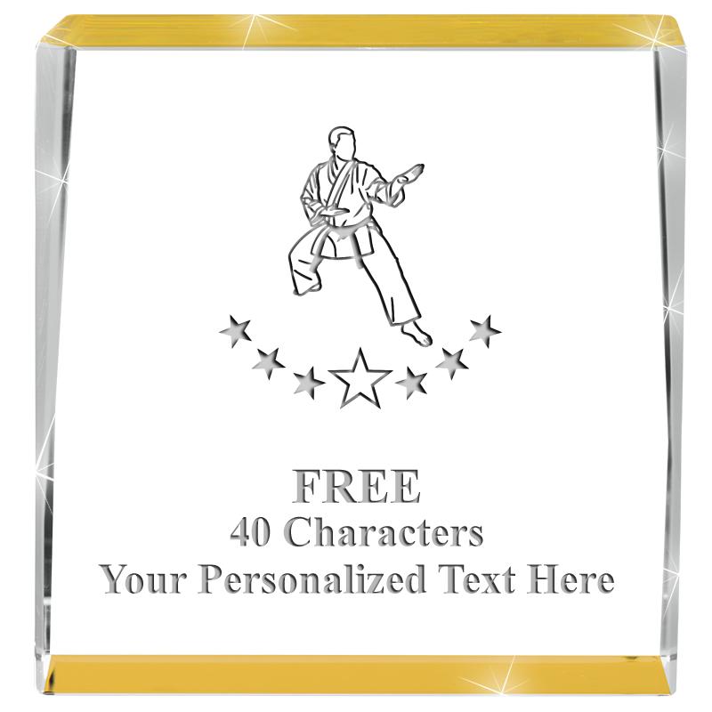 3" SPOTLIGHT GOLD CRYSTAL