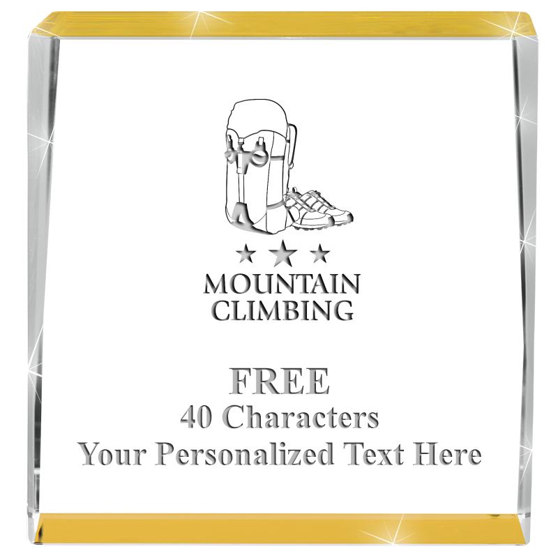 3" SPOTLIGHT GOLD CRYSTAL