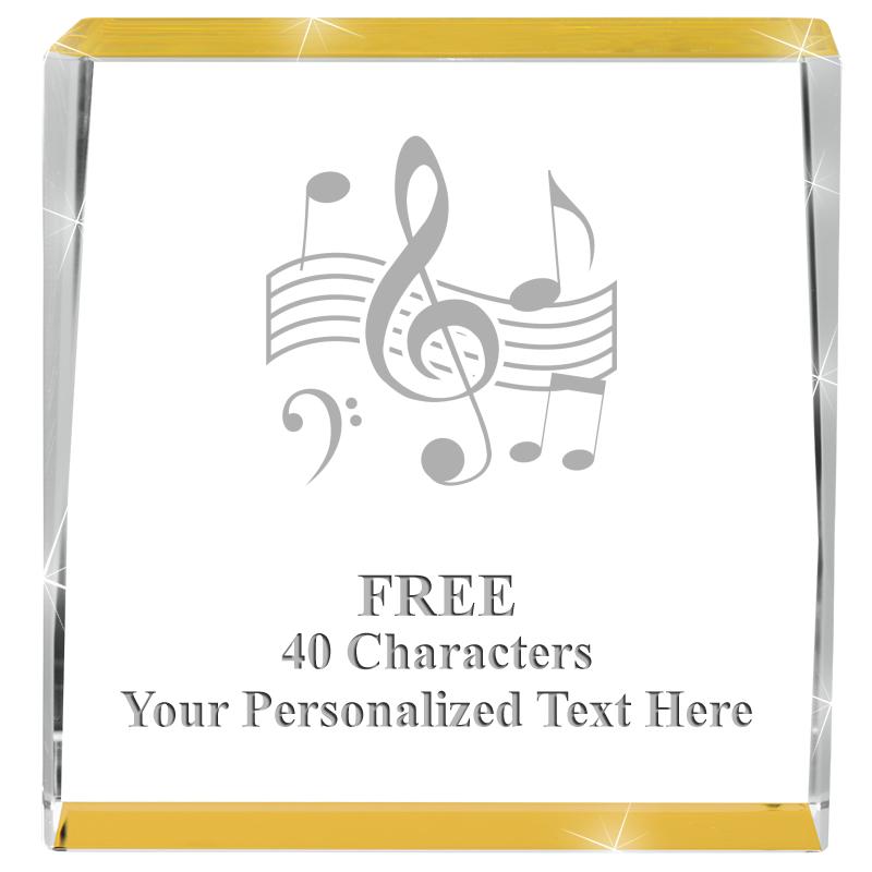 3" SPOTLIGHT GOLD CRYSTAL