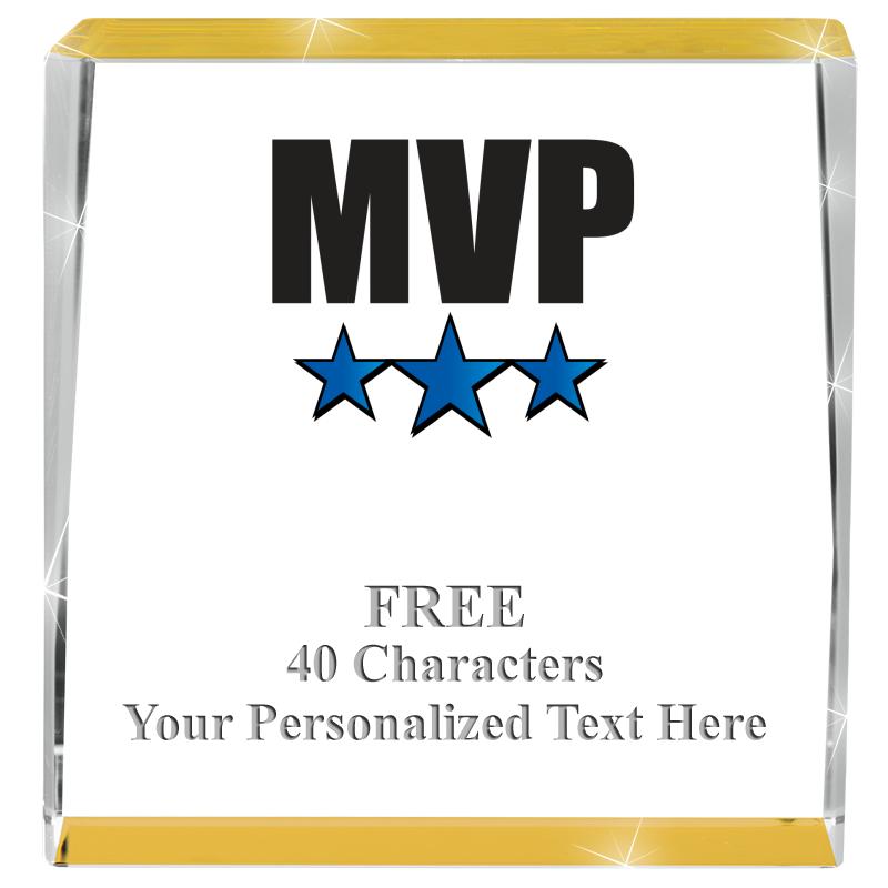 3" SPOTLIGHT GOLD CRYSTAL