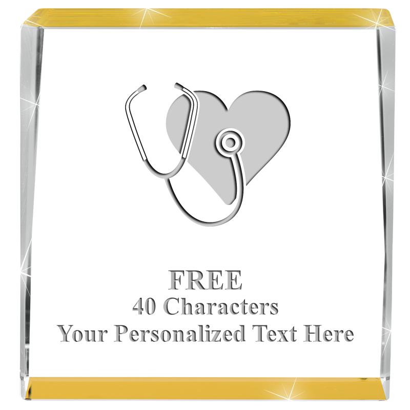 3" SPOTLIGHT GOLD CRYSTAL