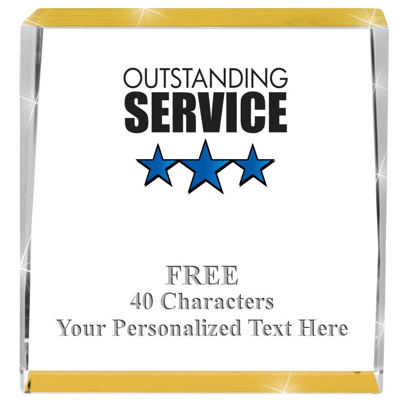 3" SPOTLIGHT GOLD CRYSTAL