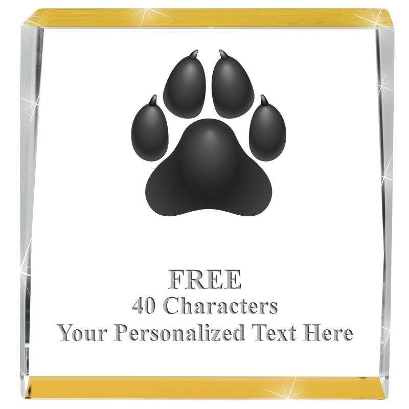 3" SPOTLIGHT GOLD CRYSTAL