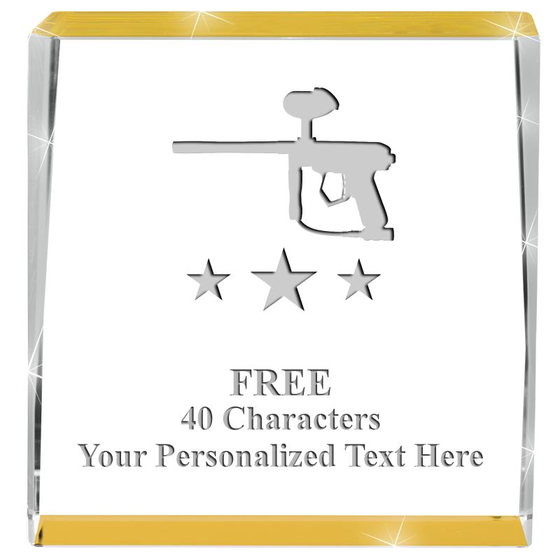 3" SPOTLIGHT GOLD CRYSTAL