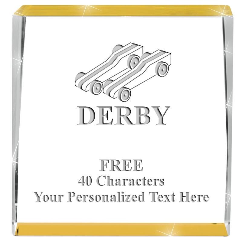 3" SPOTLIGHT GOLD CRYSTAL