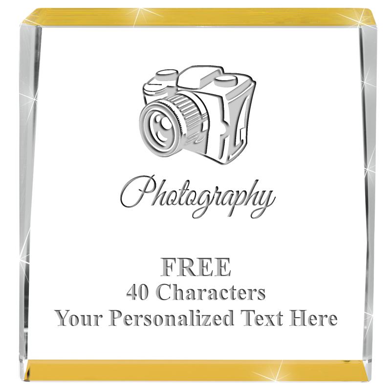 3" SPOTLIGHT GOLD CRYSTAL