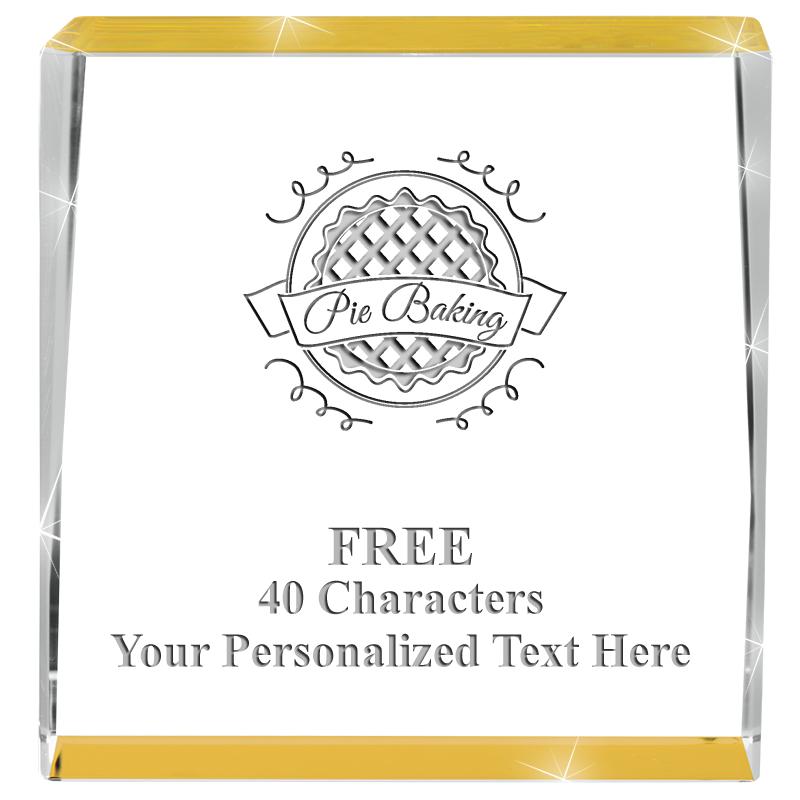 3" SPOTLIGHT GOLD CRYSTAL