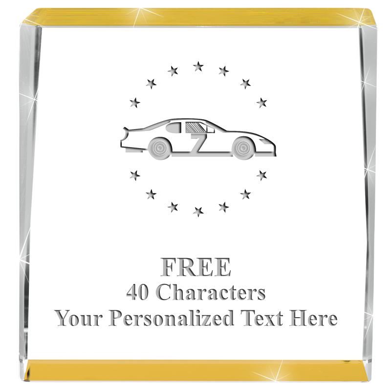 3" SPOTLIGHT GOLD CRYSTAL