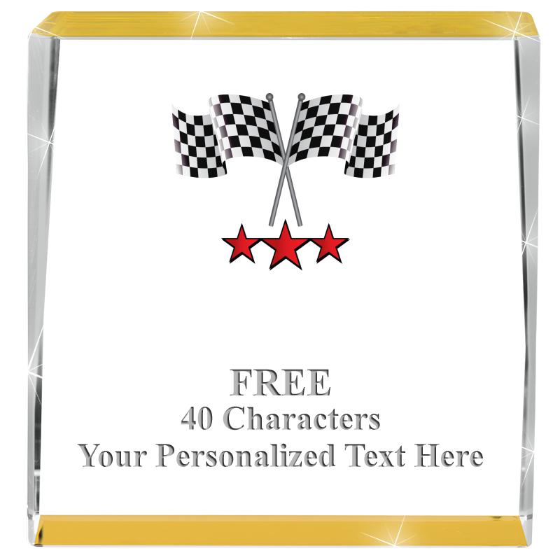 3" SPOTLIGHT GOLD CRYSTAL