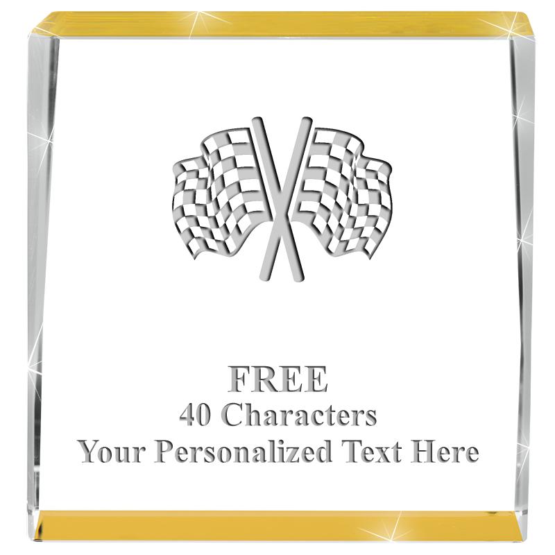 3" SPOTLIGHT GOLD CRYSTAL