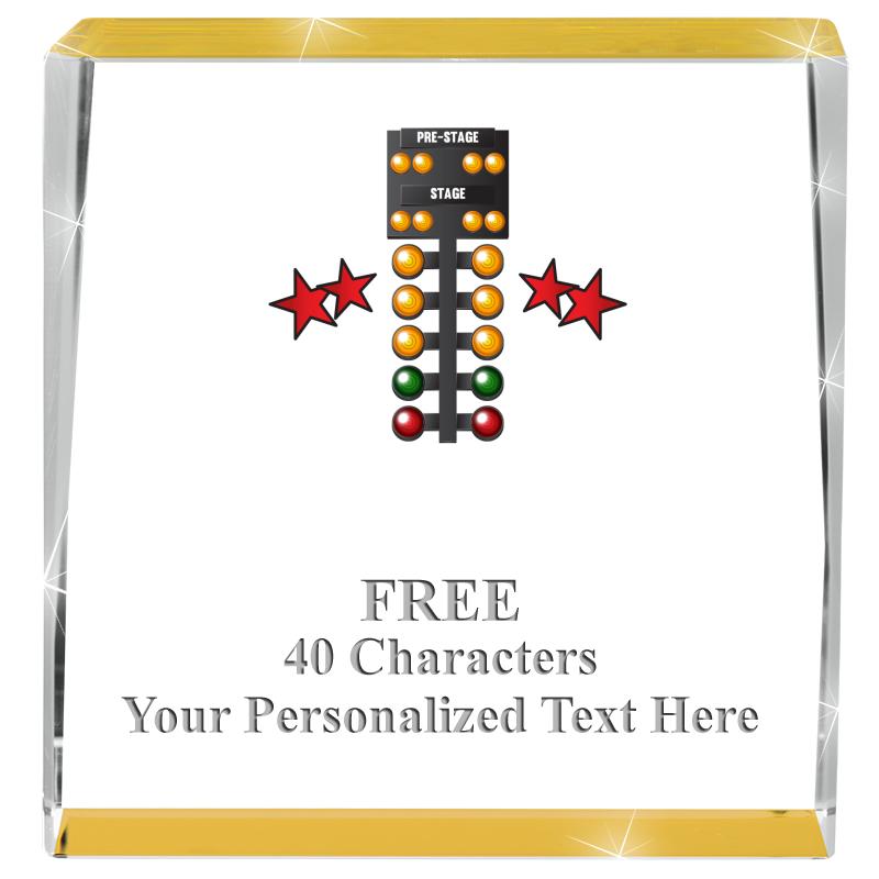 3" SPOTLIGHT GOLD CRYSTAL