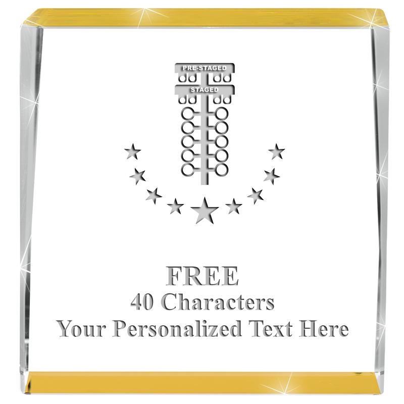 3" SPOTLIGHT GOLD CRYSTAL