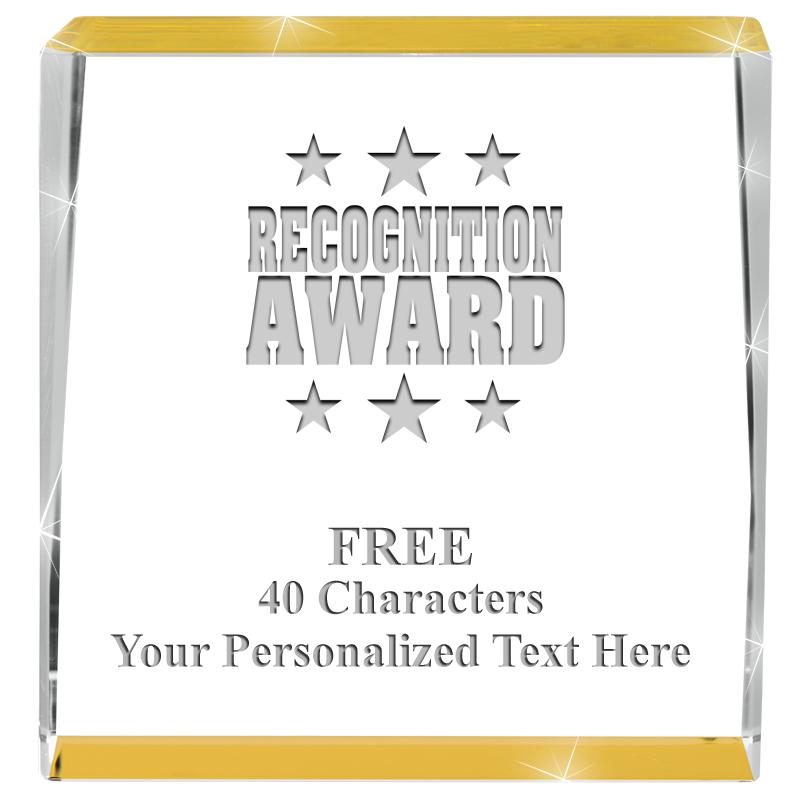 3" SPOTLIGHT GOLD CRYSTAL