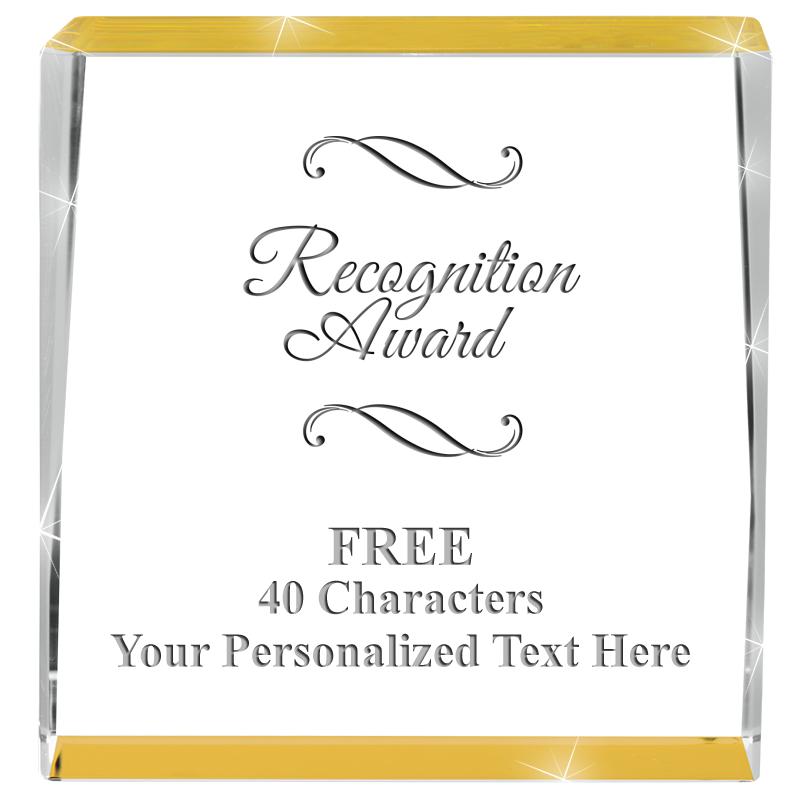 3" SPOTLIGHT GOLD CRYSTAL