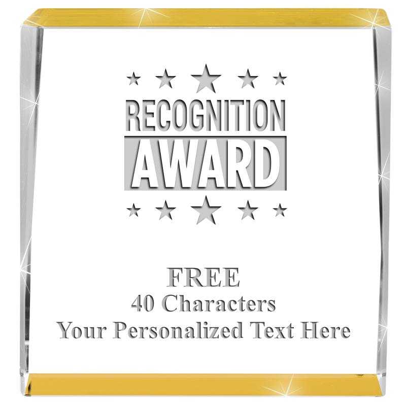 3" SPOTLIGHT GOLD CRYSTAL