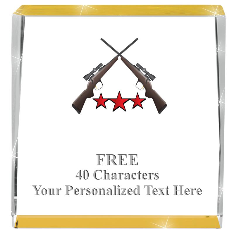 3" SPOTLIGHT GOLD CRYSTAL