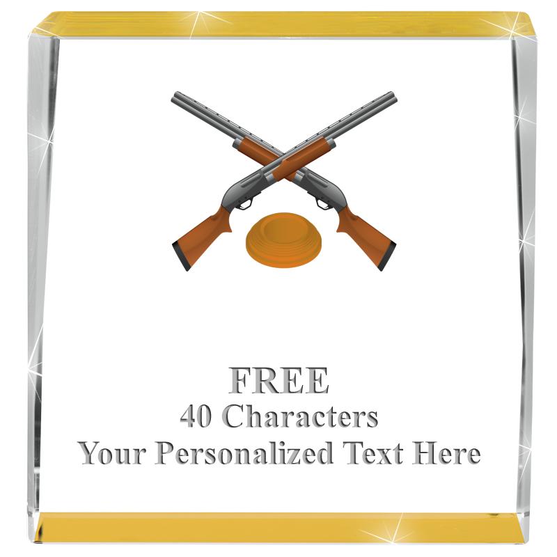 3" SPOTLIGHT GOLD CRYSTAL