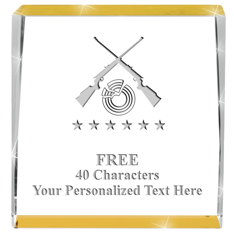 3" SPOTLIGHT GOLD CRYSTAL