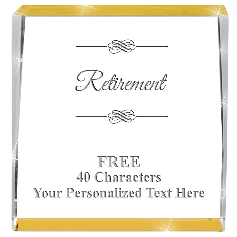 3" SPOTLIGHT GOLD CRYSTAL